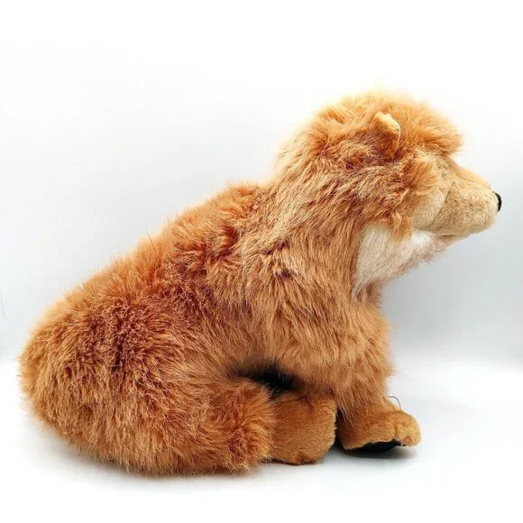 Folkmanis Pomeranian Dog 16” Plush Puppet Full Body Realistic Stuffed Toy - Picture 3 of 6